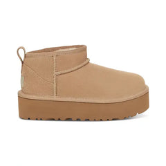UGG® Kids Classic Ultra Mini Platform Booties, Trendy and Comfortable Footwear for Little Ones