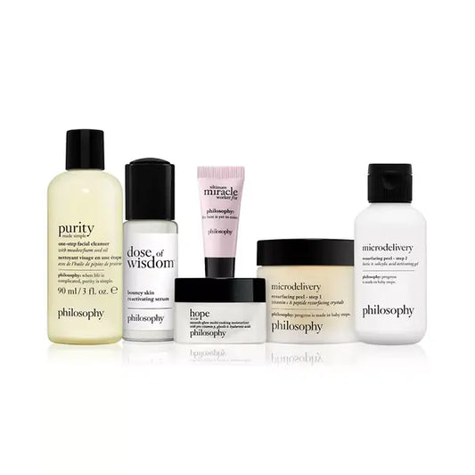 Philosophy 6-Pc Skincare Icons Set , Essential Skincare Collection for Radiant Skin