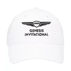 Ahead Womens White Marion Adjustable Golf Hat, Genesis Invitational Cap, Size OSFM