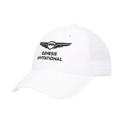 Ahead Womens White Marion Adjustable Golf Hat, Genesis Invitational Cap, Size OSFM
