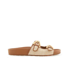 Aerosoles Women's Link Moulded Footbed Sandals, Comfortable Supportive Slide Footwear
