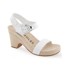 Aerosoles Meyer Womens Open Toe Buckle Strap Wedge Sandals, Stylish Comfortable Summer Shoes