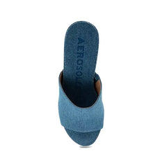 Aerosoles Womens Pierce Open Toe Wedge Sandals Stylish Comfortable Footwear