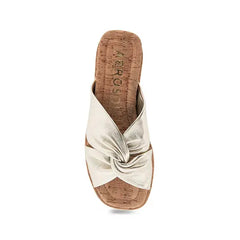 Aerosoles Womens Brady Short Wedge Slides Stylish Comfortable Footwear