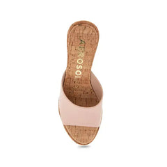 Aerosoles Womens New Year Dress Slip On Wedge Stylish Comfortable Footwear