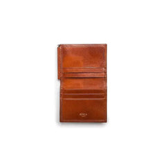 Bosca Men's Leather Money Clip with pocket