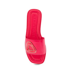 Aerosoles Women's Blaire Ornamented Slides Stylish, Comfortable Slip-On Sandals, Virtual Pink Leather