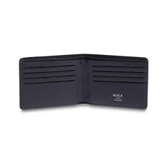 Bosca ITALIA Slim 8-Slot Men's Pocket Wallet Made In Italy, Monfrini Collection