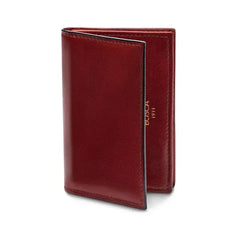 Bosca Men's Wallet, Old Leather Full Gusset 2-Pocket Card Case Wallet with I.D. Window