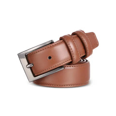 Mio Marino Men's Dual Loop Leather Belt, 2 pack