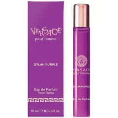 Versace Dylan Purple Eau de Parfum Travel Spray , Vibrant and Floral Fragrance , 0.3oz