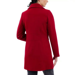 Anne Klein Womens Double Breasted Peacoat, Stylish and Warm Outerwear for Cold Weather