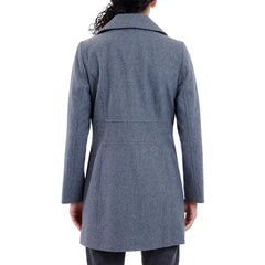 Anne Klein Womens Double Breasted Peacoat, Stylish and Warm Outerwear for Cold Weather