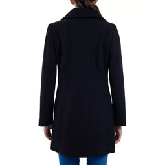 Anne Klein Womens Double Breasted Peacoat, Stylish and Warm Outerwear for Cold Weather