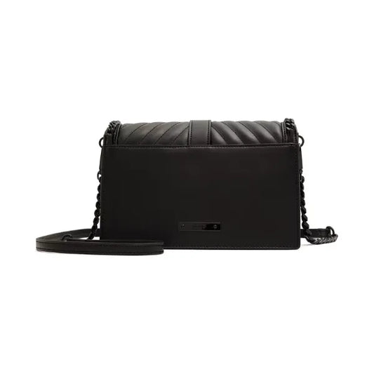 ALDO Baussey Medium Cross Body Bag, Stylish Synthetic Handbag for Women, Black