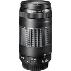 Canon EF 75-300MM F/4-5.6 III (6473A003) Camera Lens - Black