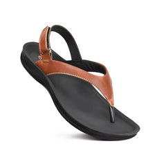 Aerothotic Aura Women Slingback Sandals, Comfortable Stylish Arch Support Footwear