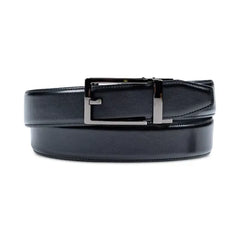 Alfani Men's Track-Lock Belt - Black