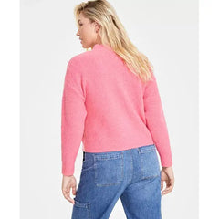 Women's Three-Button Shaker Cardigan, Created for Macy's-Strawberry Ice