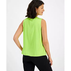 Women's Sleeveless Cowlneck Blouse, Created for Macy's-Sweet midori
