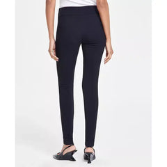 Women's Mid-Rise Skinny Pants, Regular, Long & Short Lengths, Created for Macy's-Deep black