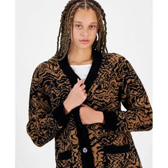 UGG Women's Joslyn Jacquard Button Front Cardigan, Stylish and Cozy Women's Sweater