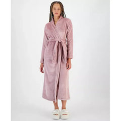 UGG® Women's Marlow Tie-Waist Long-Sleeve Fleece Bath Robe, Stylish Loungewear for Women