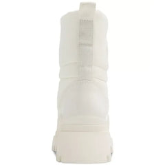 ALDO Womens Frostine Quilted Water-Resistant Cold Weather Booties, Bone, Size 7M