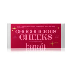 Benefit Cosmetics Chocolicious Cheeks Mini Blush Palette, Sweet Shades for a Radiant Look