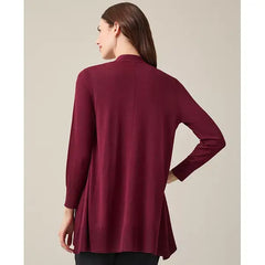 Women's Asymmetrical-Hem Open-Front Cardigan Sweater ,created by macy's-Shiraz