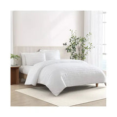 UGG® Devon Textured 2-Piece Comforter Set, Soft and Stylish Bedding for a Cozy Bedroom , White