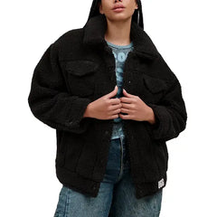 UGG® Women's Frankie Sherpa Fleece Trucker Jacket, Cozy and Stylish Outerwear for Women