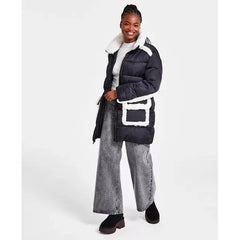 UGG® Women's Amal Plushseam Fleece Puffer Coat, Cozy and Stylish Outerwear