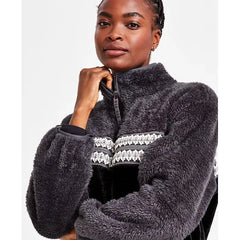 UGG® Women's Marlene Sherpa Fleece Heritage Braid Jacket, Stylish and Warm Sherpa Jacket for Women