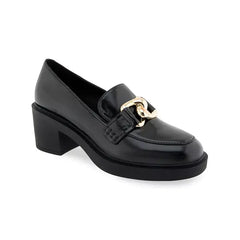 Aerosoles Gibbon Womens Block Heel Loafer, Stylish Comfortable Dress Shoes