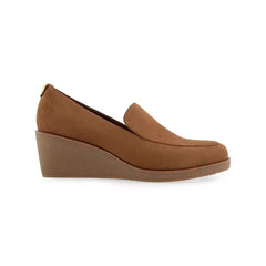 Aerosoles Basil Womens Wedge Heel Loafers Stylish Comfortable Slip On Shoes