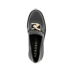 Aerosoles Gibbon Womens Block Heel Loafer, Stylish Comfortable Dress Shoes