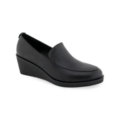 Aerosoles Basil Womens Wedge Heel Loafers Stylish Comfortable Slip On Shoes