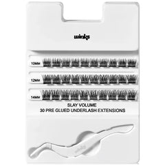 Ardell 31 Pc Winks Press On Lash Easy Underlash Extensions Set