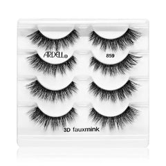 Ardell 3D Faux Mink Lashes #859, 4 pack