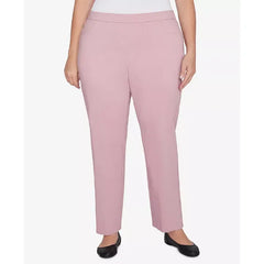 Alfred Dunner Plus Size Telluride Millennium Faux Fly Front Average Length Pants