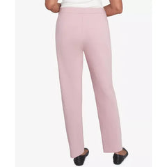 Alfred Dunner Women's Telluride Millennium Faux Fly Front Short Length Pants