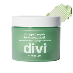 Divi Whipped Repair Hair Treatment Mask Deep Conditioning Hair Mask for Dry, Damaged, and Color-Treated Hair