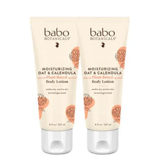 Babo Botanicals Moisturizing Oat & Calendula Body Lotion β Lightly Scented Hydration for Dry or Sensitive Skin β Gentle for Baby, Toddler, Kids & Family β Vegan, 8 Fl Oz