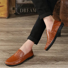 BUBUDENG Mens Loafers Driving Dress Shoes Comfortable Slip on Shoes Casual Penny Loafers for Men