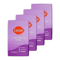 Lume Triple Milled Bar Soap (Pack of 4)