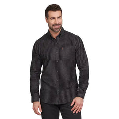 Chaps Men's and Big Men's Comfort Stretch Flannel Shirt