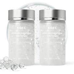 KOEC Hyaluronic PDRN Orb Serum – Deep Hydrating & Wrinkle-Reducing Face Serum with Glutathione