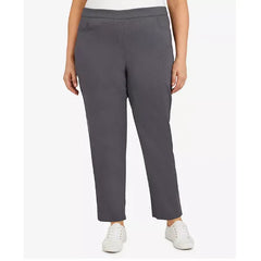 Alfred Dunner Plus Size Classic Allure Tummy Control Pull-On Average Length Pants