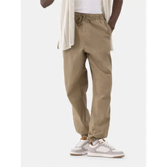 No Boundaries Cotton Blend Twill Joggers, Men's and Big Men's